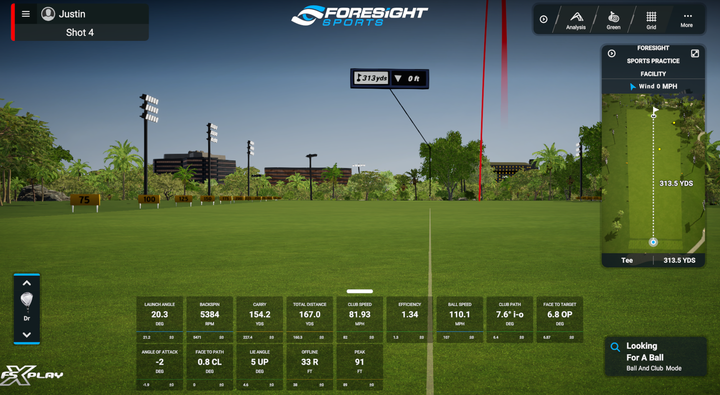 Virtual Golf Simulator (30 minute Range)