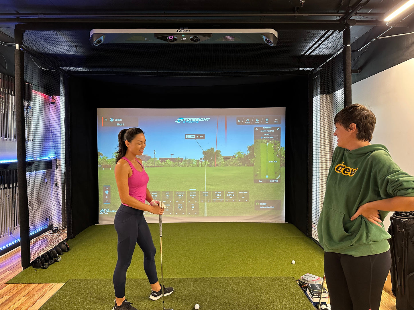 Virtual Golf Simulator (15 Minute Warm Up)