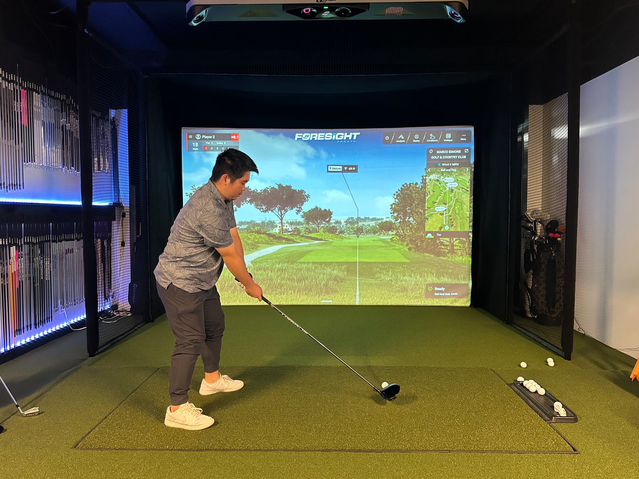 Hawaii Golf Sim Club Fitting Golf Simulator Putter Fitting